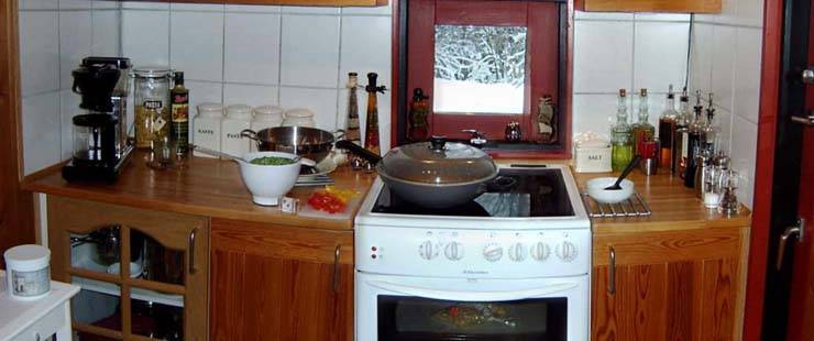 Seafood paella made in a Wok pan. The dinner is for 2 people.