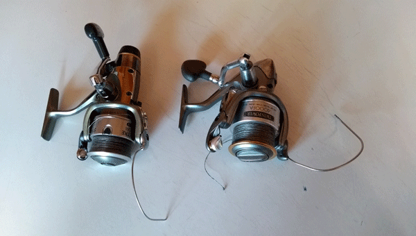 Mine defekte Shimano fiskehjul