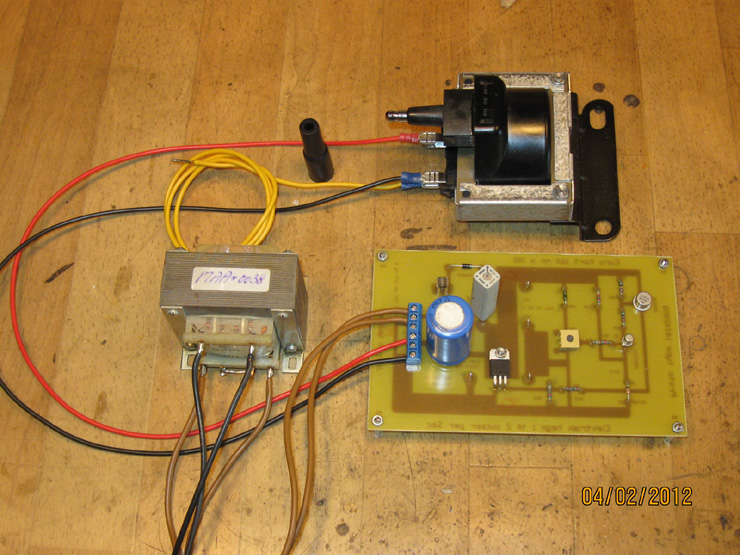 Fig. 7 Frdig bygget elektrisk kontrolenhed for strmhegn