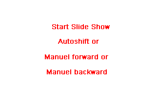 Klik Auto for start af Slide Show