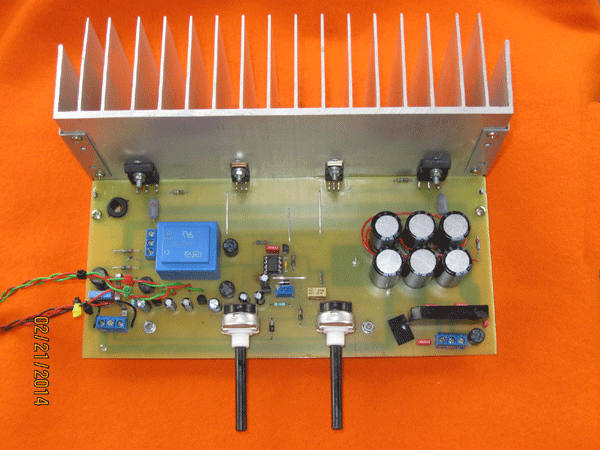 PCB set fra komponentsiden