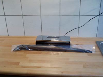 len herover er pakket i rrfolie og vejede fr rg 1,2 kg og er 95 cm lang