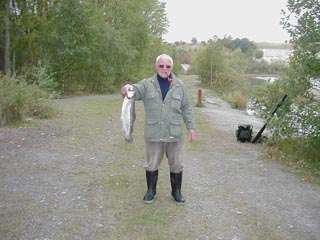 Erik with his first trout