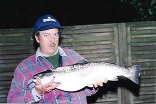 6 kg silvery sea trout from Kge Bay
