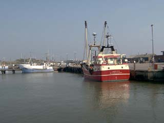 Fishing port of Hvide Sande