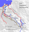Kort over Altaelva og Eibyelva. Klik p billedet for stort kort