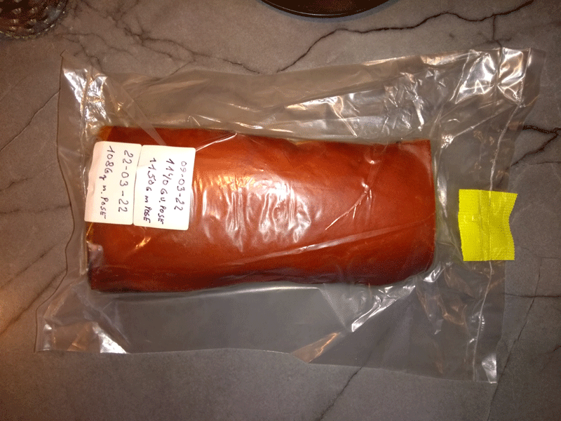 Skinke til modning i Dry Aging Bags